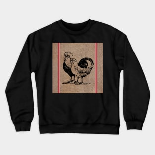 Chicken & Rooster Farmhouse Home Decor Gifts Crewneck Sweatshirt